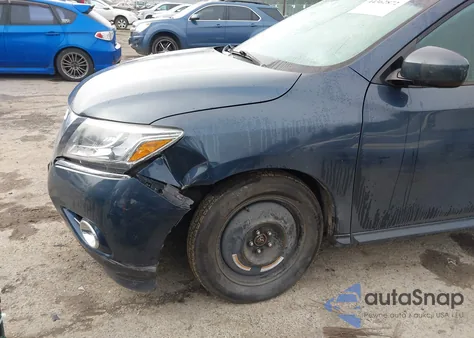 2015 Nissan Pathfinder Sv из США, поврежденный, VIN 5N1AR2MM4FC684511